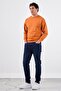 Men's Regular Fit Crew Neck Tile Sweatshirt - 5
