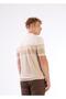 Men's Slim Fit Polo Neck Beige Knitwear T-Shirt - 3