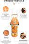 Creative Puzzle Cup Children's Portable Stainless Steel Thermos Rotating Straw Revolving game - 7