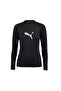 Womens Swim Long Sleeve Rash Guard - Black - 6