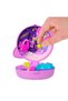 Polly Planet Mini Play Set, 1 Micro Doll and Puppy Figure, Portable Toy with Accessories Suitable for the Theme - 6