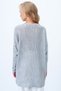 Women's Gray Crew Neck Bow Detailed Knitwear Blouse Alc-X14373 - 6