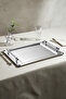 Verona Satin Steel Tea Tray
