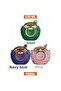 Cocosmile 630ML Silicone Space Theme Children's Tritan Water Bottle with Case and Straw and Strap Navy Blue CS - 3