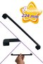 8 Pieces Oval Marmara Handle 224 mm Black Kitchen Handle Drawer Cabinet Door Handle Metal Furniture Cabinet Handle