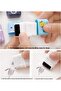 6 Pcs Cute Pencil Eraser, Cartoon Animal Themed Roller Colorful Rectangle Eraser, Pencil E... - 4
