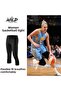 Women's Basketball 3/4 Sports Tights