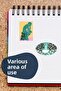 Travel Themed Sticker Set - 7 Piece Sticker Set - Phone, Tablet, Notebook Laptop Compatible Sticker - 5