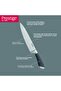 8-piece knife set with acrylic stand |  laser-cut rust-free stainless steel blade ( GREY ) - 3