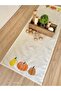 Authentic Pumpkin Stone Printed 100% Cotton Organic Runner 40X140 cm