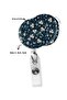 Flower Drop Yoyo Collar Card Holder - 3