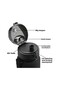 Uzspace 500ml Soft-Touch Tritan Water Bottle with Holding Support - 2