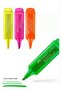 Highlighter 4 Pieces 1 Pack Textliner Highlighter Vibrant Colors Cut Tip Marker Yellow Orange - 3