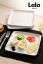 Kavi Square Serving Plate - Set of 3 (29 cm - Stylish, Durable, Food and Presentation Plate) - 7