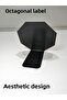 10 Pcs Pvc Chalkboard Black Erasable Footed Product Label Cafe Pastry Coffee Tray Front Label - 6