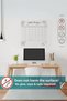 Monthly Planner Smart Paper with Static Electricity - Self-Retaining Photo Note Holder