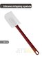 36 cm Small Size Silicone Spatula - Mixing, Stripping and Heat Resistant with Hanging Hole - 3