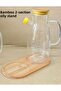 1 Piece Bamboo - 2 Compartments Oil Pot and Soap Dish Stand