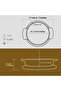 Cast Round Casserole Container Cast Iron Solid Double Handle Beech Serving Wooden Diameter(Ø)14cm - 3