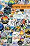 98 Pieces Camping Sticker Set - Reading Bullet Journal Scrapbook Agenda Laptop Phone Camping Sticker