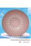 Sink Strainer Non-Slip Round Silicone Strainer Powder Pink - 4