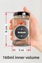 12 Pieces Metal Jar with Lid Spice Bowl and 21 Pieces Spice Label Set Special - 160ml - 3