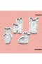 Alpaca Cookie Mold and Sugar Dough Mold Set of 4