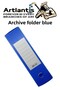 Blue Archive and Project Box 29X36X15Cm 20 Pcs Archive Folder Elastic Plastic Archive Folder Office School - 2