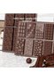 12Pcs Dubai Chocolate and Cake Pattern Silicone Tablet Molds - 6