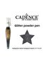 Pen powder glitter 211115-01 hologram black 10gr
