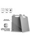 3-Piece Chopping Index Board Set Grey 31x19.5cm - 4