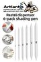 A5 Sketchbook Spralli 50 Sheets Charcoal Drawing Set Shading Pen Dough Eraser Fatih Derec - 7