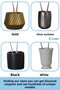 Countertop Spoon Rack Decorative Upright Spoon Rack Cylinder Spoon Rack Black Color Model 11 - 5