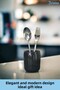 Countertop Spoon Rack Decorative Upright Spoon Rack Cylinder Spoon Rack Black Color Model 11 - 4