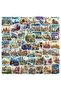 50 Pcs Travel Postcard Stickers, Sticker Set Laptop Notebook Tablet Sticker Set - 3
