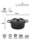 Smart Baby Series 5-Piece Mini Cast Iron Pot Set Black 14 cm Oven&Stove Compatible - 3