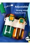 Single Body Double Chamber Children's Water Bottle with Straw and Without Straw, with Hanging Strap - 800 Ml. - 6
