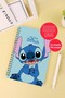 We Love Stitch Design A5 Spiral School Notebook 50 Sheets 100 Pages - Ruled