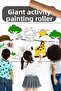 Paint Roll Activity Paper Painting Paper 2.5 Meter Roll - Educational Painting Paper for Baby and Child - 2