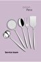 Pera 5 Piece Serving Set