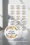 120 Pieces Round Adhesive Product Packaging Thank You Labels, Stickers