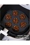 3 Pieces Practical Silicone Airfryer Baking Paper Toppers, Muffins, Two Compartment Oven Microwave Plate Hh - 4