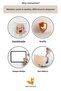 Countertop Spoon Holder Modern Countertop Spoon Holder Decorative Vertical Spoon Holder Antique Gold Color Model 17 - 7