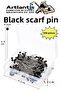 Scarf Needle Black 500 Lü 1 Pack Turban Needle Hijab Bulk Needle Shawl Wedding Wedding Engagement Henna Sunnet