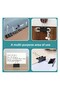Steel Clamp Clip 51 mm 12 Pieces 1 Pack Metal Peg Binder Clips Clamp 240 Page Capacity Multi Am - 5