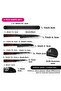6-Piece Knife Set Kendo Series with Magnet Bar And Sharpener X30Cr13 Steel - 4