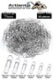 Large Metal Paper Clip No 7 70 mm 1 Pack of 50 Nickel Plated Metal Paper Clips Durable Stainless 65 Sheets Cover