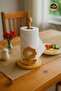 Bamboo Vertical Napkin Holder, Flower Figured Napkin Holder - 3