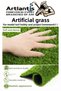 Artificial Grass A4 20X30 cm 3 Pcs A4 Size Model Lawn Decorati Artificial Grass Carpet Terrarium Artificial Grass - 2
