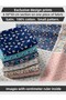Set of 6 50x50 cm 100% Cotton Patchwork Fabric – For Sewing and Handicrafts